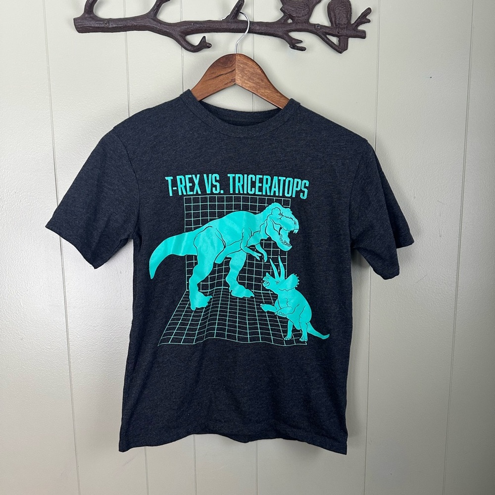 T-Rex vs. Triceratops Graphic Tee
